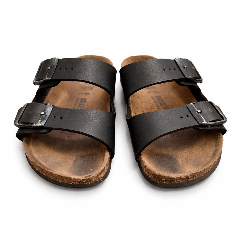 Birkenstock Kids Arizona Sandals Black Size 11.5 Toddler – Well Loved - Picture 2 of 3